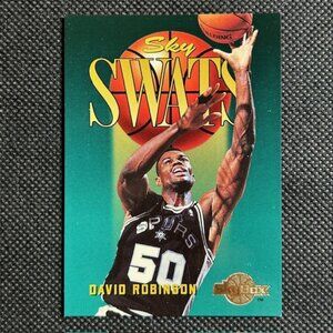 1994-95 SkyBox Sky Swats #335 David Robinson San Antonio Spurs HOF